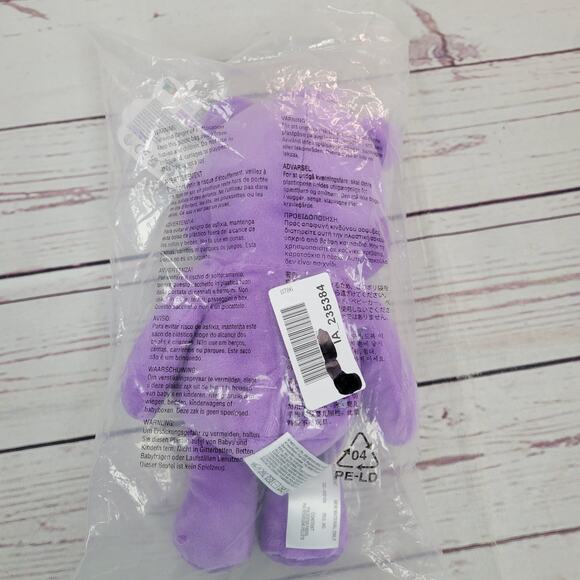 Care Bears Share BEAR 10" Plush Teddy Stuffed Animal Winking, Purple Lollipops - Picture 4 of 5